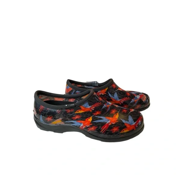 Sloggers Hummingbird  Waterproof Slip Resistant GARDEN SHOES  Size 10 - Picture 2 of 8